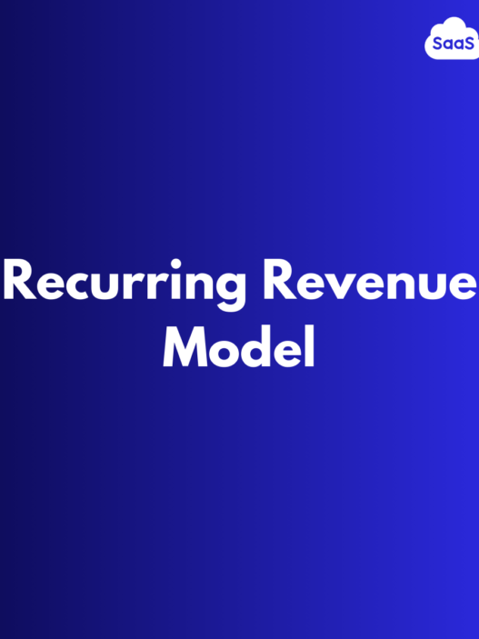 Recurring revenue model